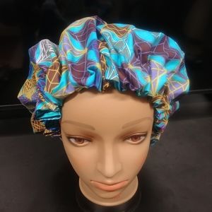 Large Ankara bonnet